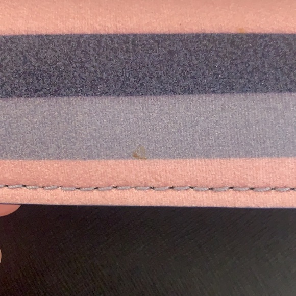 Kate spade glitter stripe make it mine purse flap - Picture 7 of 15